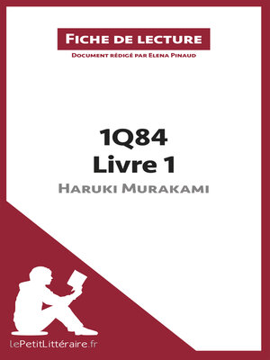 cover image of 1Q84 d'Haruki Murakami--Livre 1 de Haruki Murakami (Fiche de lecture)